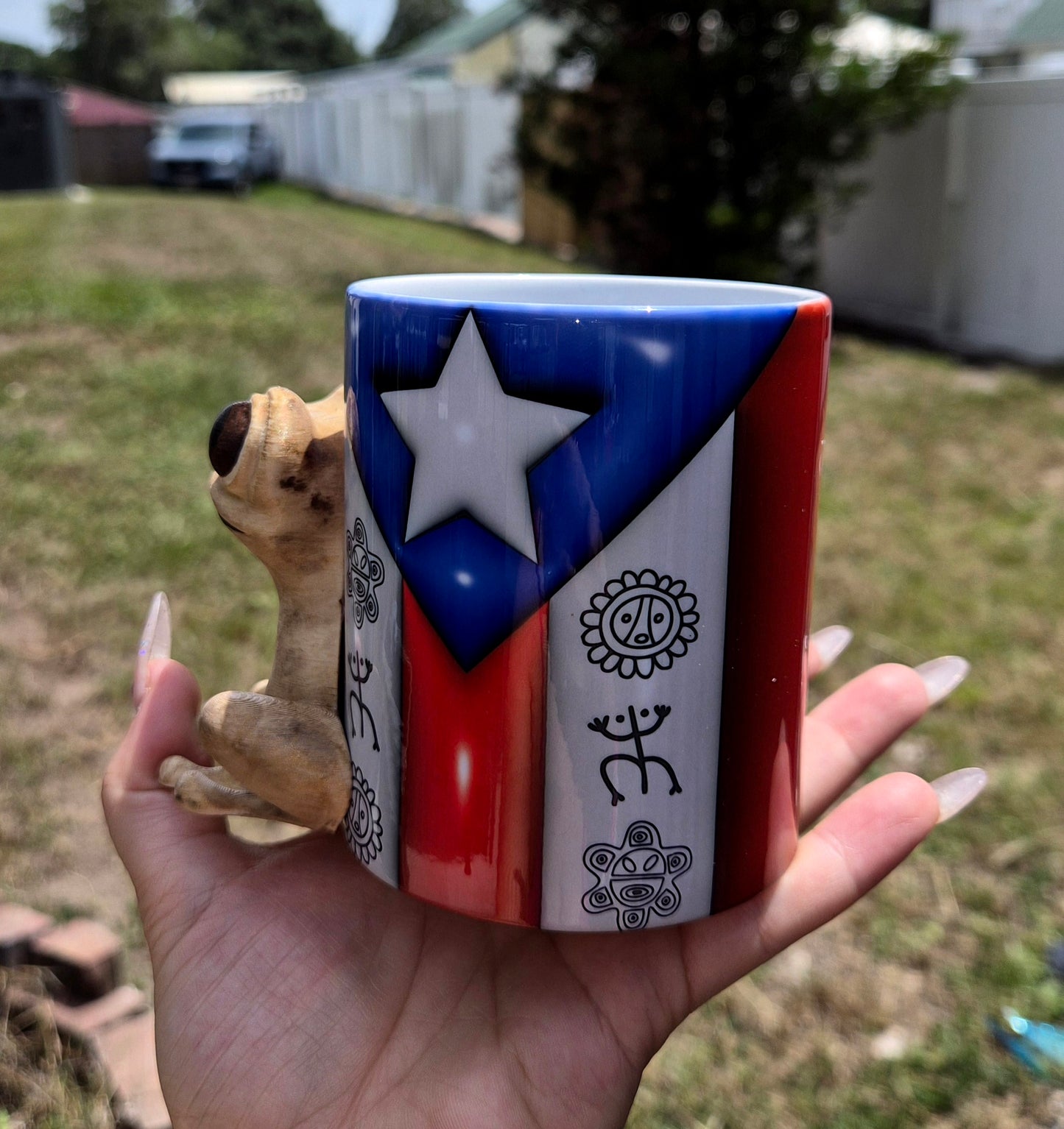 Taza 3D coqui