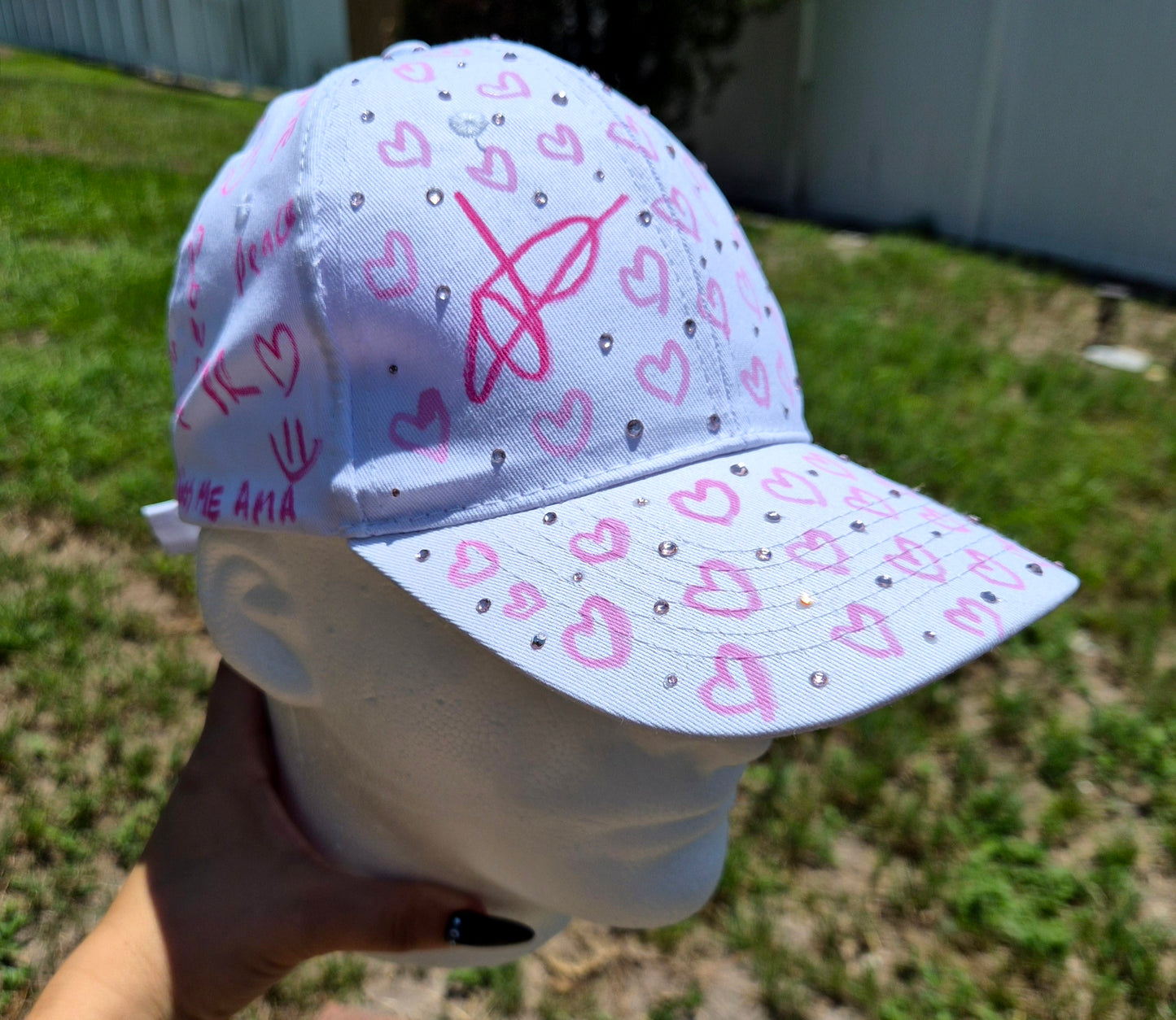 Gorra de corazón